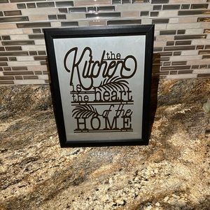 Handmade kitchen decor!